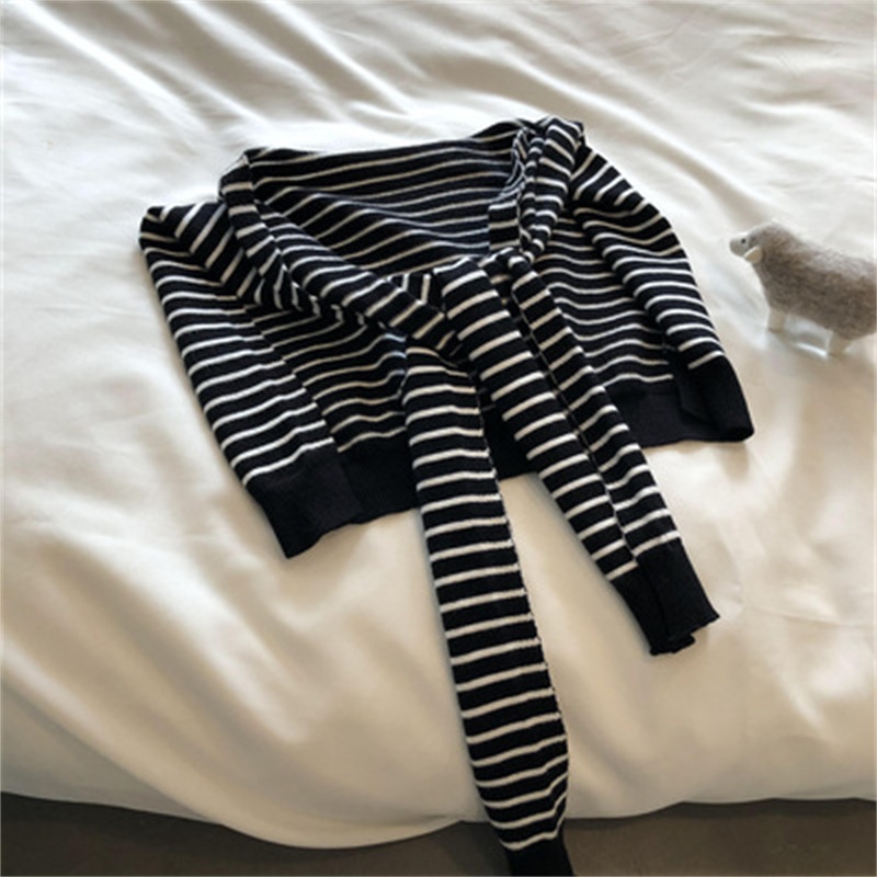 Women New Striped Knitted Smal - Women'S Accessories Go Outdoors recension och pris