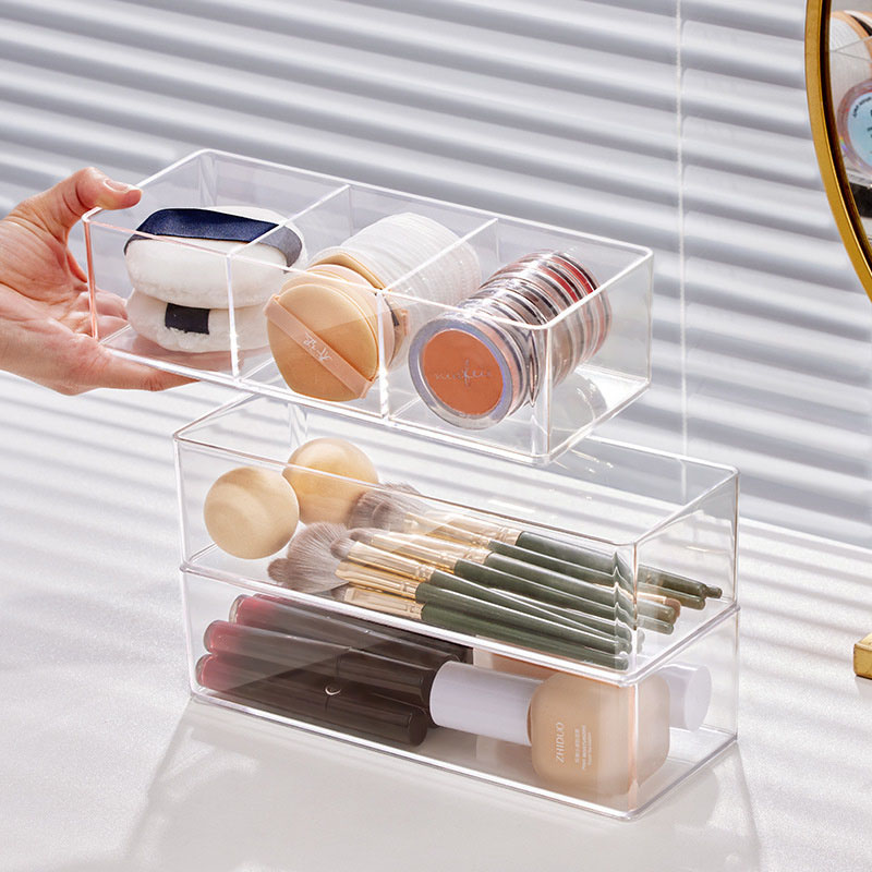 Acrylic Cosmetics Storage Box  - Women Accessories Organizer recension och pris