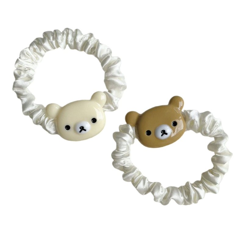 Cute Rilakkuma Cartoon Brown B - Hair Band Elastic recension och pris