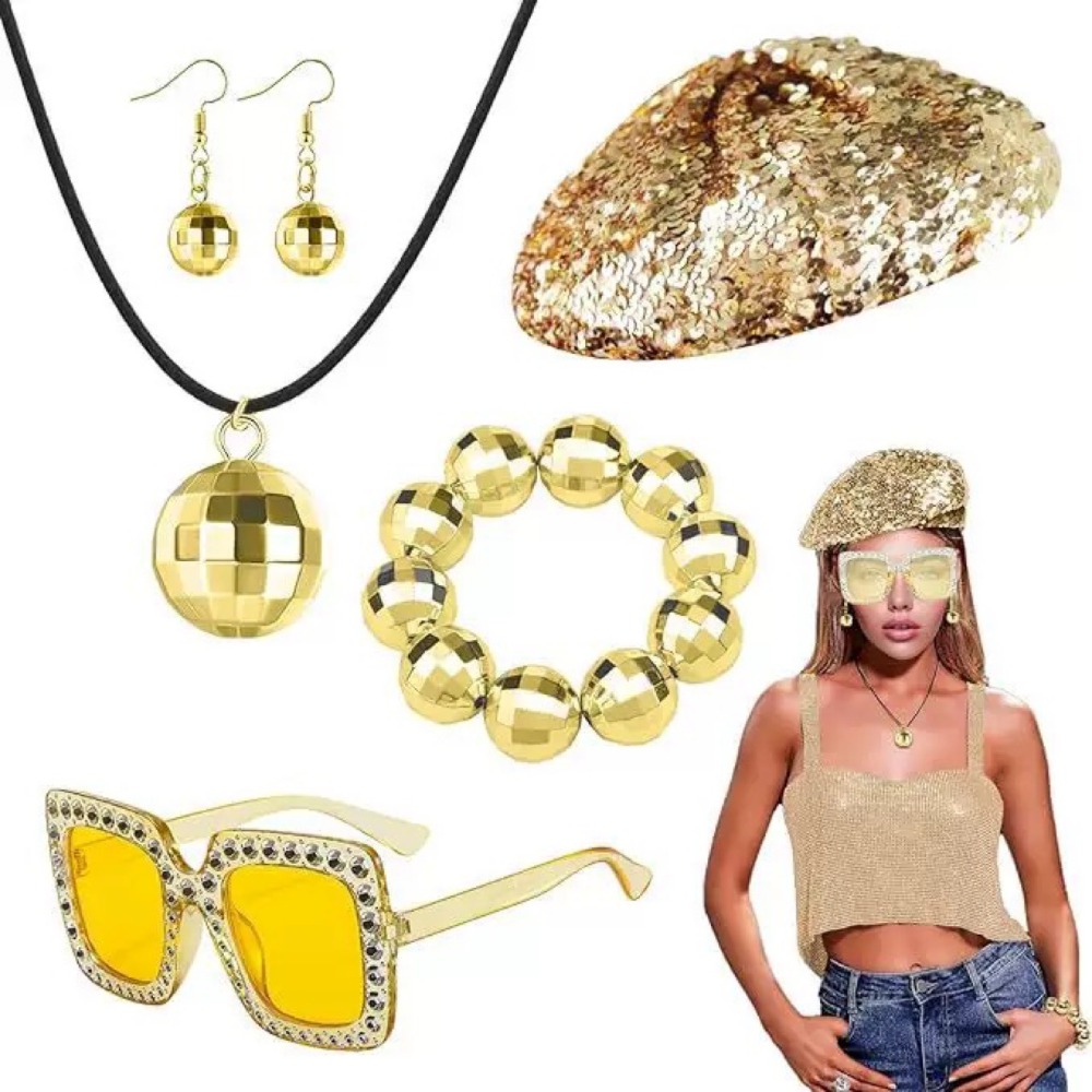 70s Disco Accessories for Wome - Women'S Accessories In The 70S recension och pris