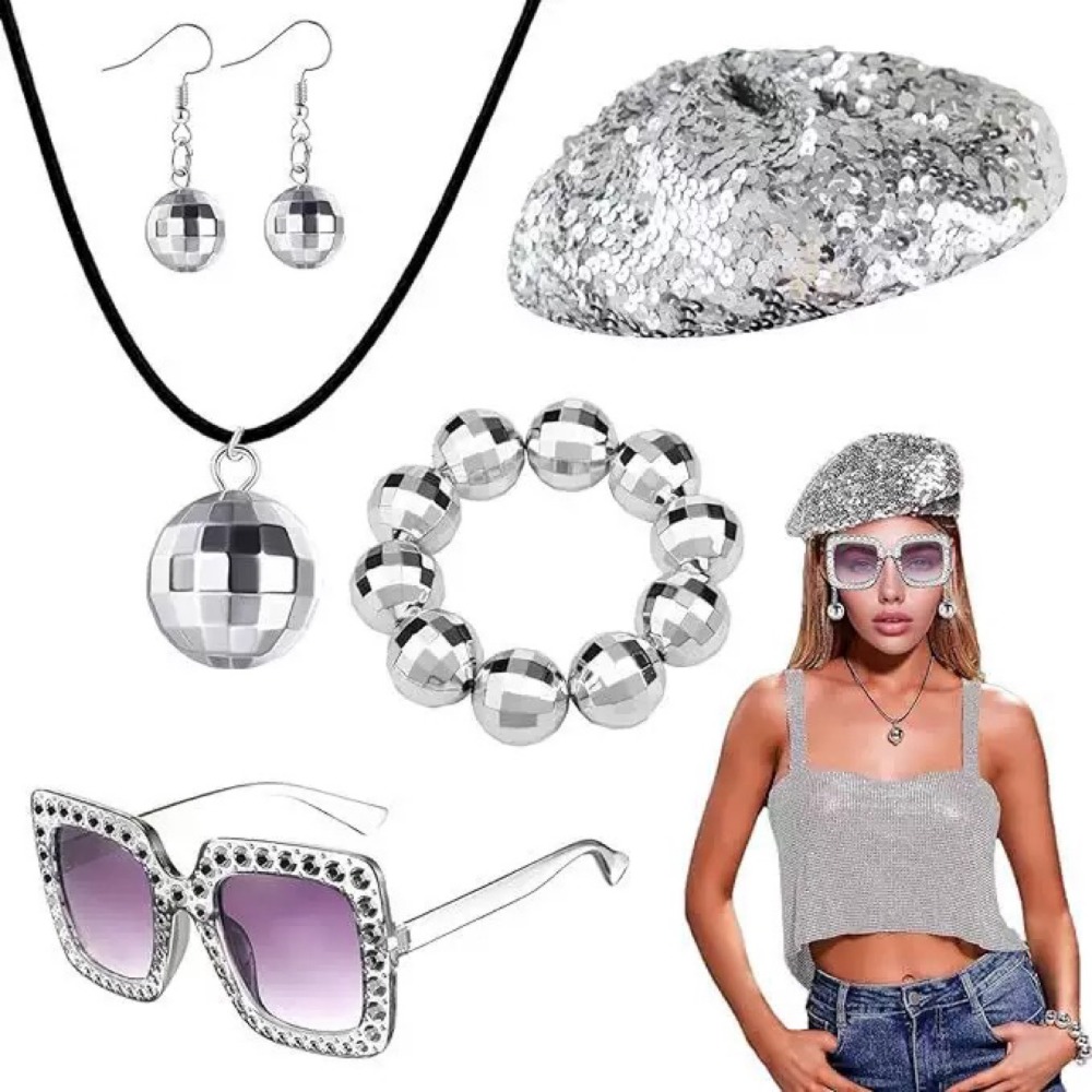 70s Disco Accessories for Wome - Women'S Accessories In The 70S recension och pris
