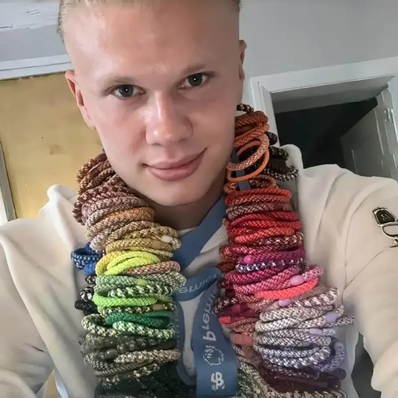 2026 New Erling Haaland Hair T - Hair Band Elastic recension och pris